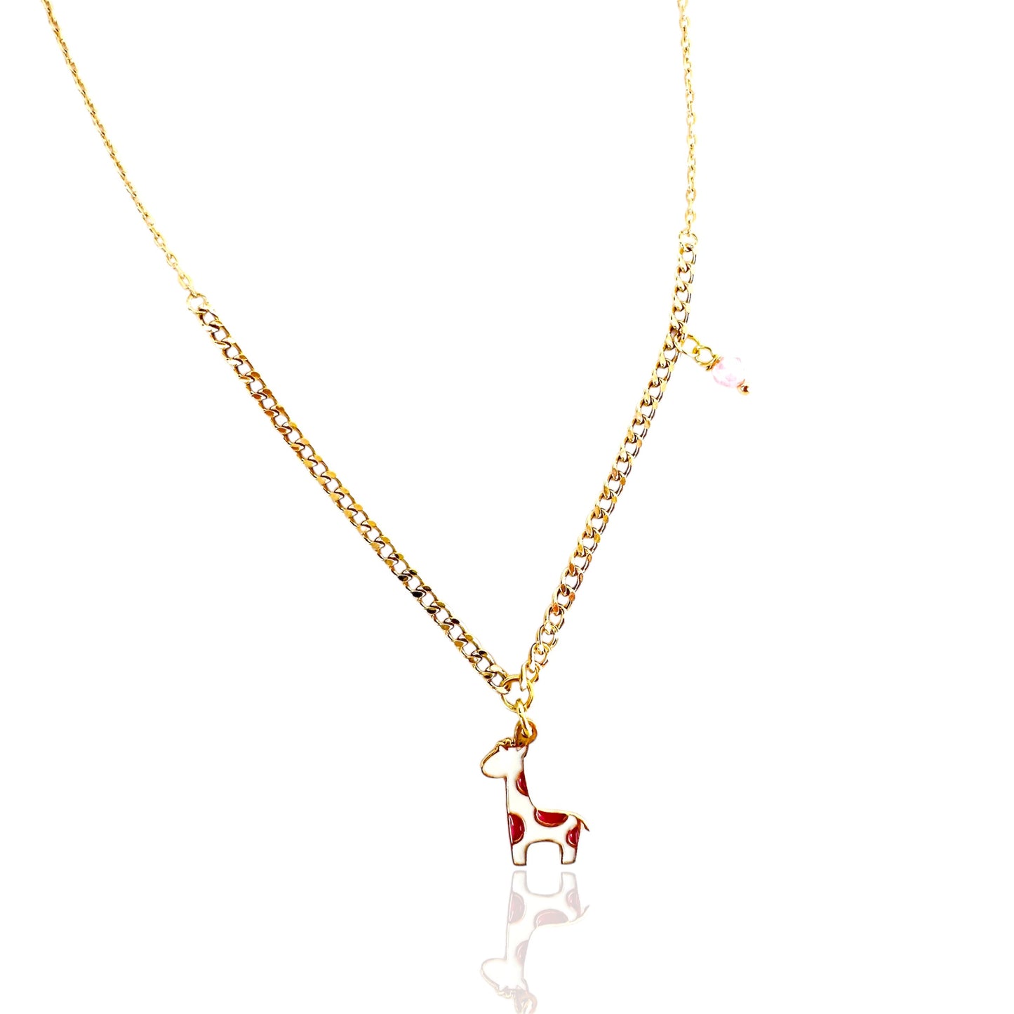 Giraffe kids necklace