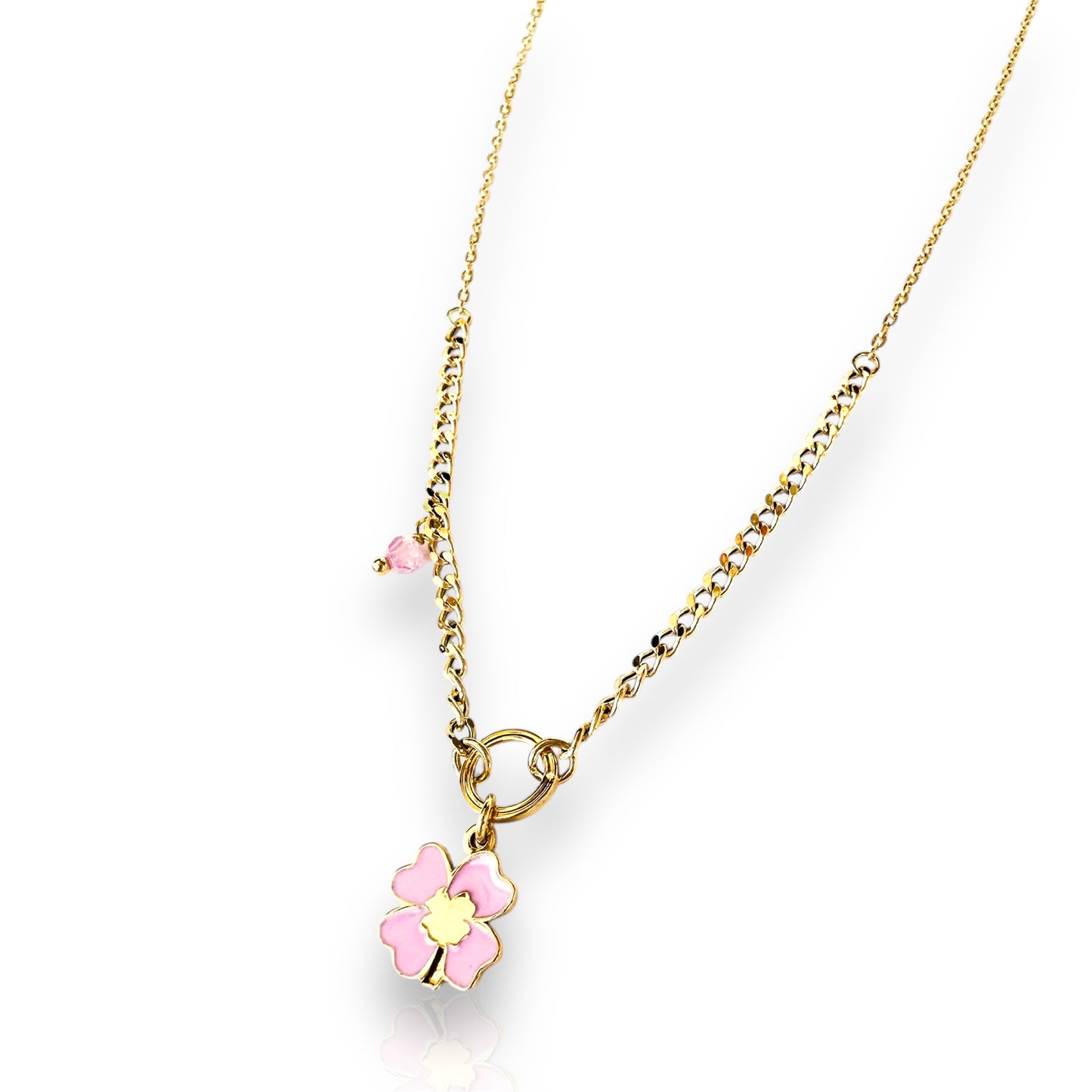 Flower kids necklace